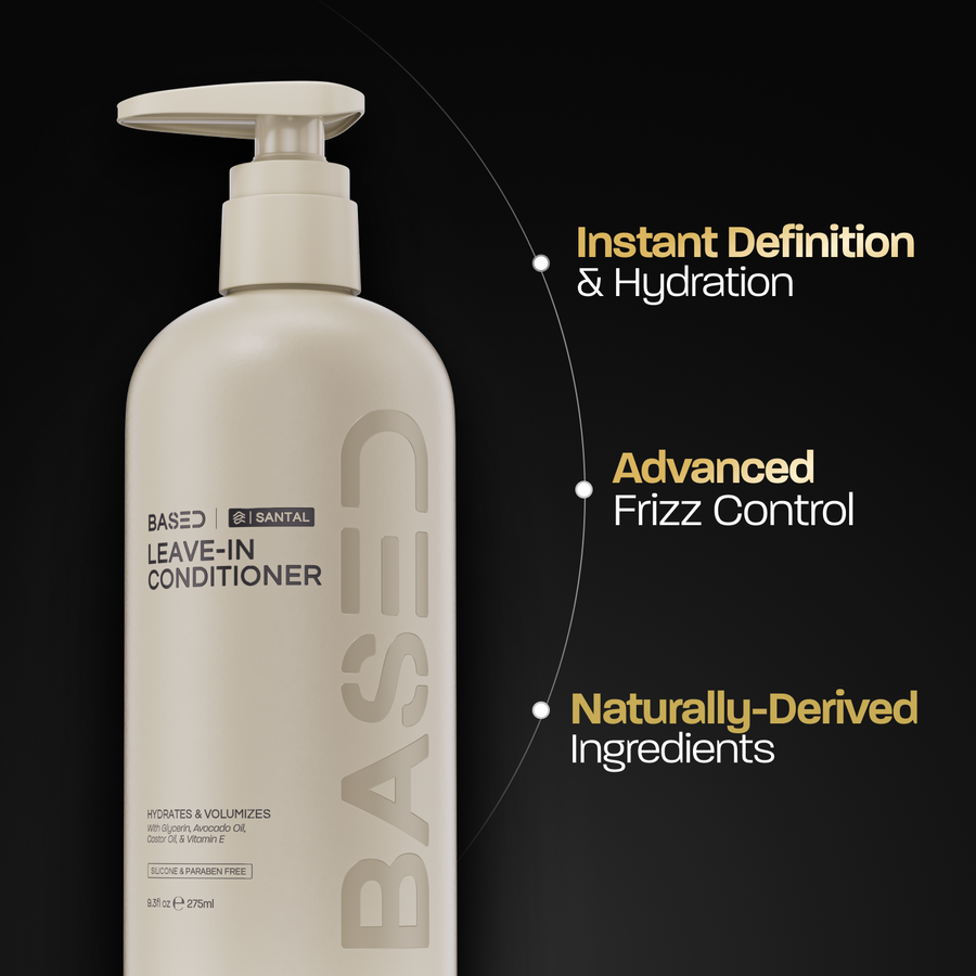 Leave-In Conditioner for Men | Hydrate + Control Curls | BASED